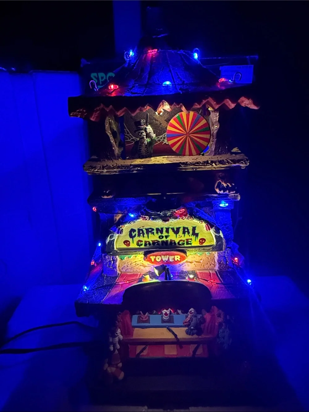 Lemax Halloween Carnival of Carnage Tower